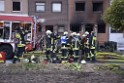 Feuer 2 Vollbrand Reihenhaus Roggendorf Berrischstr P117